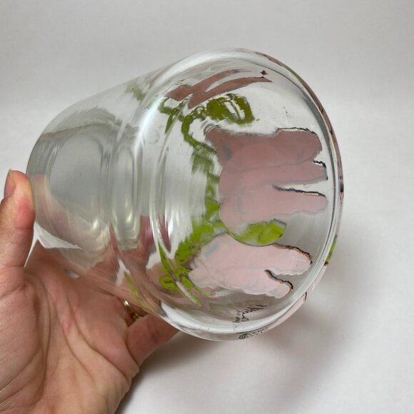 Vintage 1970s Hildi Carrots Glass Canister Jar Anchor Hocking USA - Picture 6 of 7